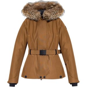 Moncler, Jassen, Dames, Bruin, S, Grenoble Hoog Prestatievermogen