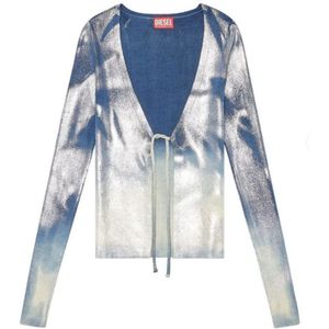 Diesel, Stijlvolle Cardigan voor Vrouwen Veelkleurig, Dames, Maat:XS