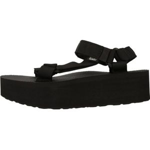 Teva, Flat Sandalen Zwart, Dames, Maat:39 EU