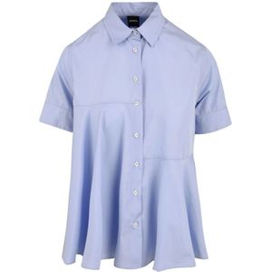 Aspesi, Blouses & Shirts, Dames, Blauw, M, Celeste Damesoverhemd