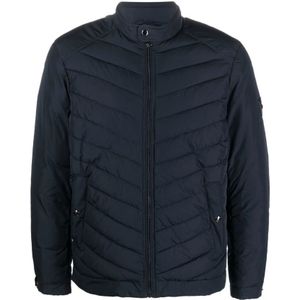 Tommy Hilfiger, Bomber Jassen Blauw, Heren, Maat:M