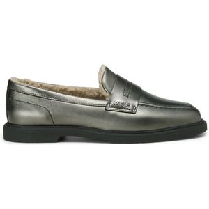 Marc O'Polo, Schoenen, Dames, Grijs, 37 EU, Leer, Loafer