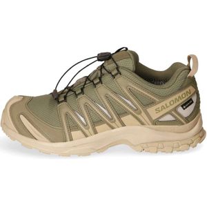 Salomon, Schoenen, Heren, Groen, 43 EU, Waterdichte Trail Hardloopschoen