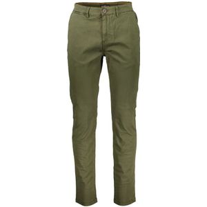 Napapijri, Broeken, Heren, Groen, 2Xl, Sportieve Slim Fit Groene Broek