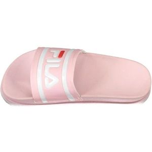 Fila, Schoenen, Dames, Roze, 40 EU, Roze Sleehak Sandalen met Contrastdetails