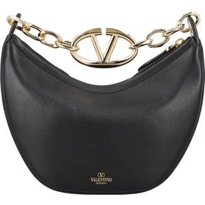 Valentino Garavani, Tassen, Dames, Zwart, ONE Size, Leer, Handbags
