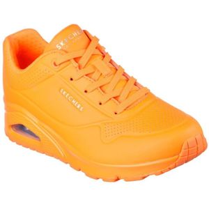 Skechers, Sneakers Oranje, Dames, Maat:38 EU