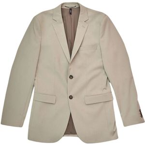 Selected Homme, Blazers Beige, Heren, Maat:M