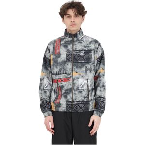 Australian, Grijze Paisley Windjack Grijs, Heren, Maat:XL