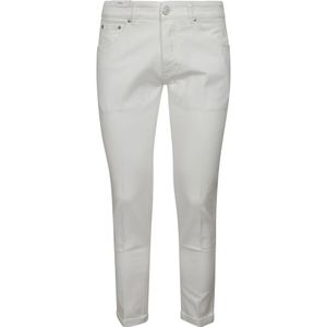 PT Torino, Jeans, Heren, Wit, W33, Denim, Reggae Superwitte Stretch Denim Jeans