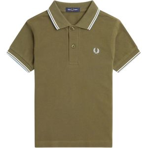 Fred Perry, Tops, Heren, Groen, 2Xl, Katoen, Groene T-shirts en Polos