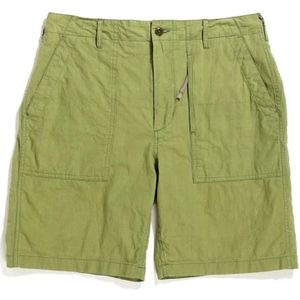 Engineered Garments, Korte broeken, Heren, Groen, M, Katoen, Casual katoenen shorts voor mannen