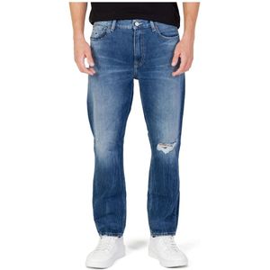 Tommy Jeans, Jeans, Heren, Blauw, W36 L32, Katoen, Jeans