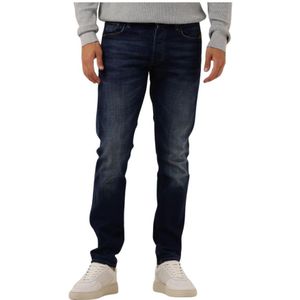 G-star, Jeans, Heren, Blauw, W29 L32, Denim, Slim Fit Jeans 3301 Slim Blauw