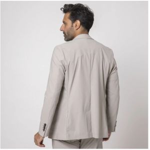 Rrd, Jassen, Heren, Beige, M, Beige patroon technische blazer