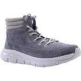 Skechers, Schoenen, Dames, Grijs, 36 EU, Stijlvolle Bottine Base