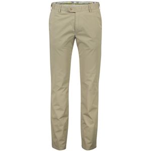 Meyer, Broeken, Heren, Bruin, M, Katoen, Bruine katoenen chino broek Oslo