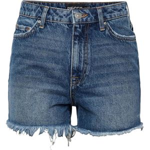 Pieces, Korte broeken, Dames, Blauw, S, Denim, Shorts