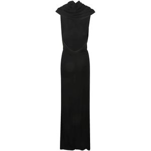 Saint Laurent, Kleedjes, Dames, Zwart, S, Zwarte jurken voor vrouwen