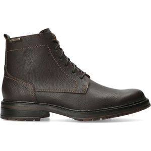 Mephisto, Schoenen, Heren, Bruin, 45 EU, Leer, Stijlvolle Heren Enkellaars - Donkerbruin