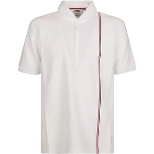 Thom Browne, Polo Shirts Wit, Heren, Maat:M