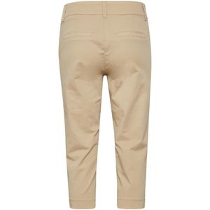 Part Two, Broeken, Dames, Beige, L, Soffie Cropped Tapered Leg Broeken