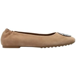 Tory Burch, Ballerina`s Beige, Dames, Maat:40 EU