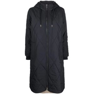 Tommy Hilfiger, Down Coats Blauw, Dames, Maat:XS