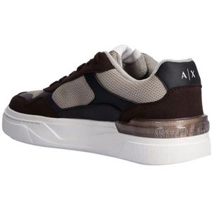 Armani Exchange, Schoenen, Heren, Bruin, 44 EU, Moderne en veelzijdige herensneakers