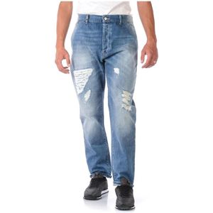 Daniele Alessandrini, Jeans Blauw, Heren, Maat:W36