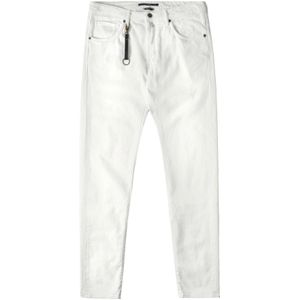 Incotex, Jeans, Heren, Wit, W38 L34, Denim, Slim-Fit Denim Jeans