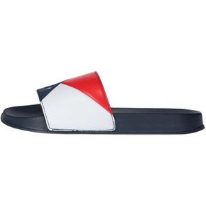 Tommy Hilfiger, Schoenen, Heren, Veelkleurig, 35 EU, Jongens Slide Sandalen Stijlvol Model