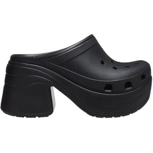 Crocs, Siren Instappers Zwart, Dames, Maat:39 EU