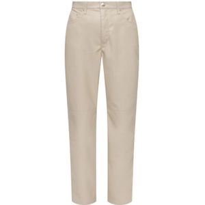 Nanushka, Vinni vegan lederen broek Beige, Dames, Maat:S