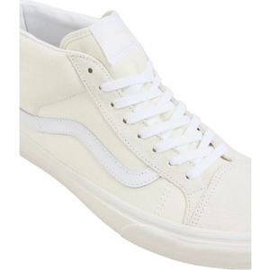 Vans, Schoenen, Heren, Wit, 45 EU, Leer, Mid Skool 37 Marshmallow & White