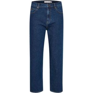 InWear, Jeans, Dames, Blauw, W27, Denim, Blauwe Denim Straight Leg Hoge Taille Jeans