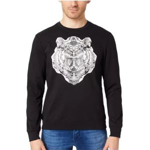 Antony Morato, Sweatshirts & Hoodies, Heren, Zwart, S, Sweatshirt