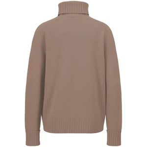 Fynch-Hatton, Truien, Dames, Bruin, S, Wol, Merinowol Coltrui Sweater