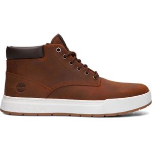 Timberland, Schoenen, Heren, Bruin, 45 1/2 EU, Bruine Casual Sneakers Maple Grove