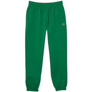 Lacoste, Jogger Trainingsbroeken met kenmerkend detail Groen, Heren, Maat:M