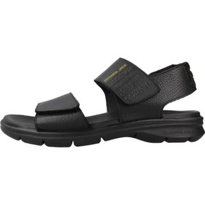 Panama Jack, Flat Sandalen Zwart, Heren, Maat:43 EU