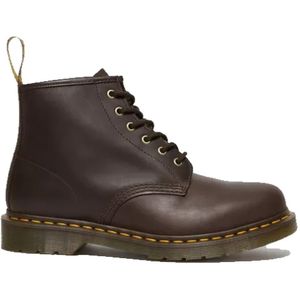 Dr. Martens, Schoenen, Dames, Bruin, 44 EU, Leer, 101 Bex Leren Crazy Horse Laars