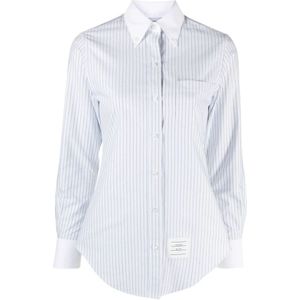 Thom Browne, Blouses & Shirts, Dames, Veelkleurig, 2Xs, Katoen, Shirts