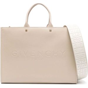 Givenchy, Tassen, Dames, Beige, ONE Size, Leer, Tote Bags