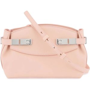 Salvatore Ferragamo, Handbags Roze, Dames, Maat:ONE Size