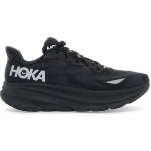 Hoka One One, Schoenen, Heren, Zwart, 43 EU, Waterdichte Clifton 9 Gore Sneakers