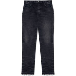 Amiri, Jeans, Heren, Zwart, W31, Katoen, Jeans met logo