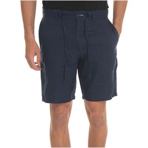 Gant, Korte broeken, Heren, Blauw, S, Denim, Casual Denim Shorts voor Mannen