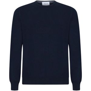 D4.0, Truien, Heren, Blauw, 4Xl, Blauwe Sweater Collectie