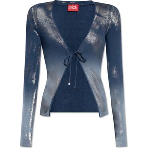 Diesel, ‘M-Isolde’ vest Blauw, Dames, Maat:M